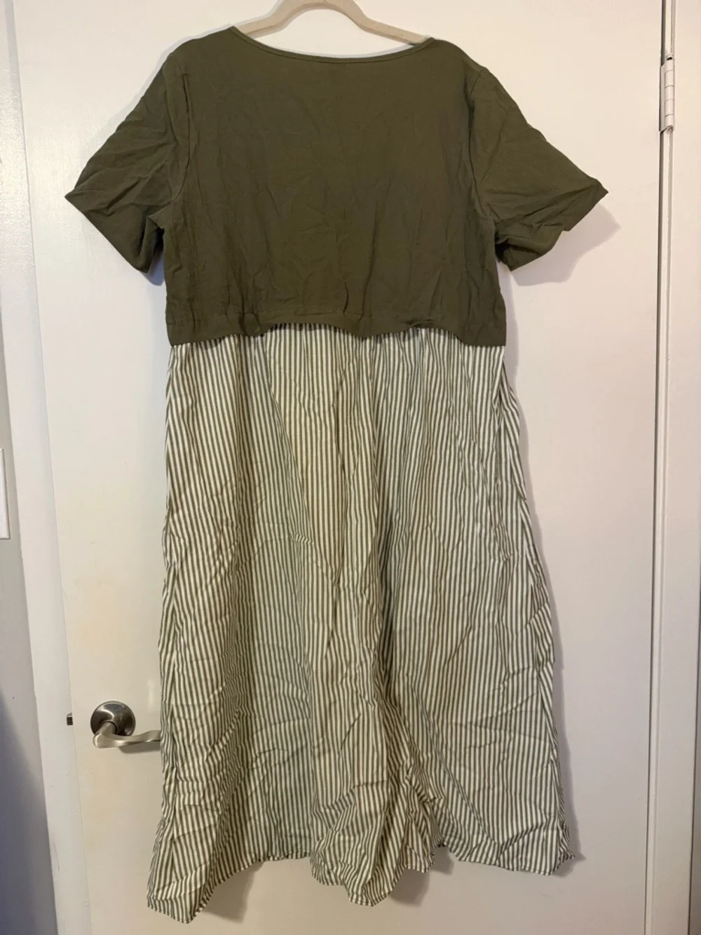 Short sleeve mid-calf dress - Picture 3 of 5